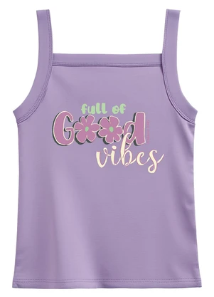 Malwee Kids - Blusa Full Of Good Vibe Lavanda - MALWEE KIDS