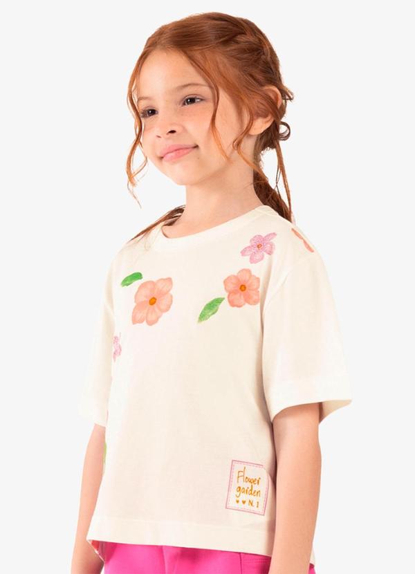 Rovi Kids - Blusa Infantil Feminina Kids Bege