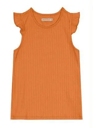 Trick Nick - Blusa Infantil Menina Ribana Laranja - TRICK NICK