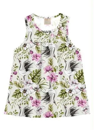 Milon - Blusa Infantil MeninaVerde - MILON