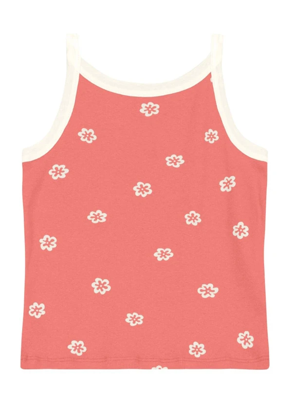 Brandili - Blusa Infantil Menina Regata Listrada Rosa 3