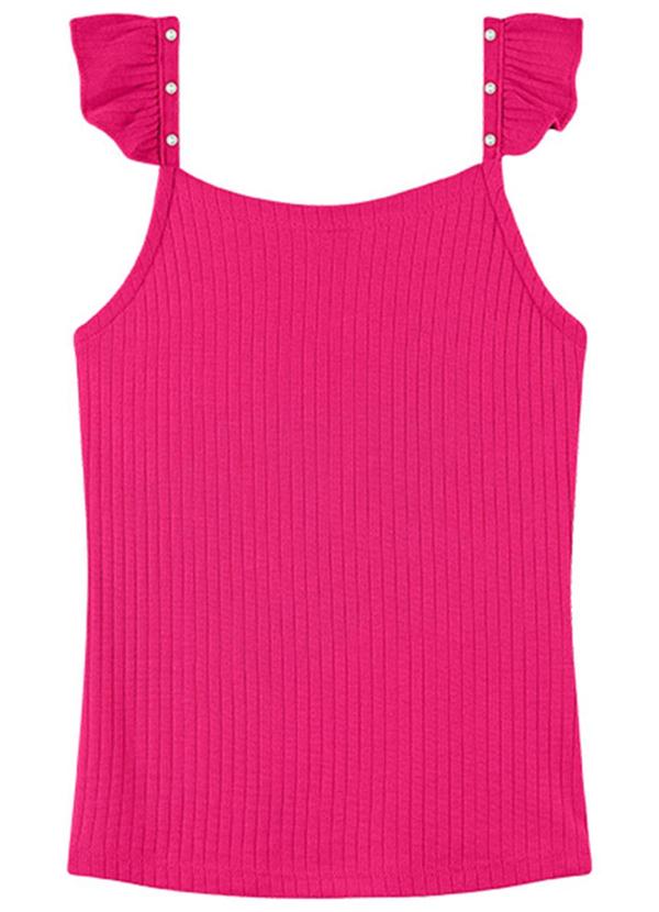 Alenice - Blusa Pérolas Menina Rosa