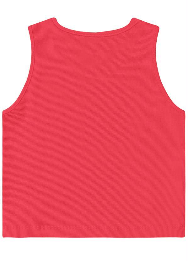 Rovi Kids - Blusa Regata Infantil Menina Laranja 2