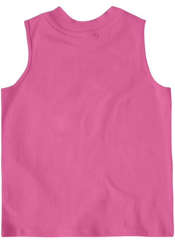 Lilica Ripilica - Blusa Regata Menina Rosa 2