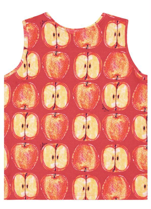 Lilica Ripilica - Blusa Regata Menina Vermelha 2