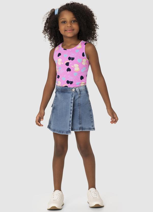 Malwee Kids - Blusa Rosa Sweetheart Menina