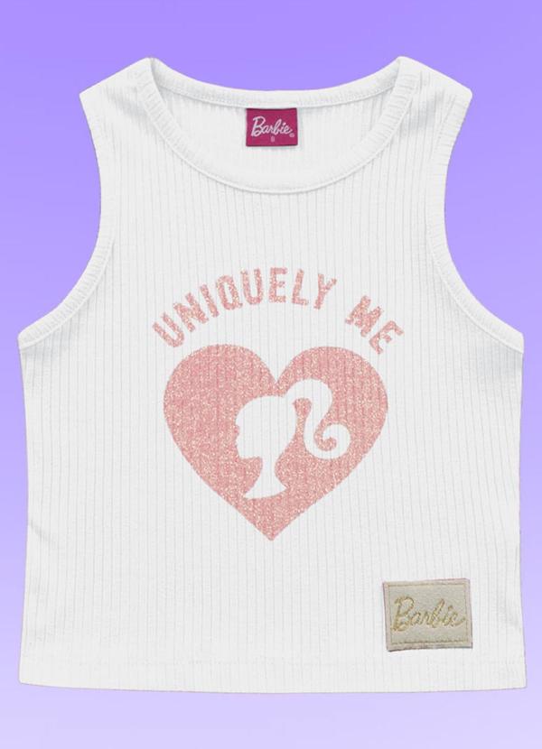 Fakini Kids - Regata Barbie Branco