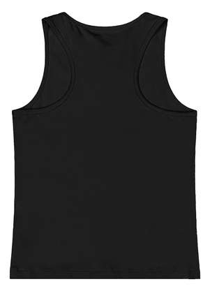 Quimby - Regata Básica Cotton Menina Preto - QUIMBY