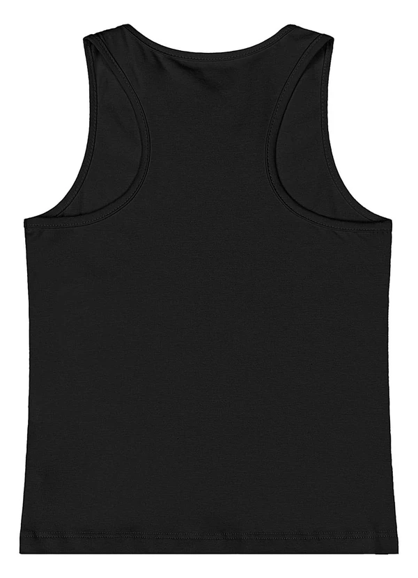 Quimby - Regata Básica Cotton Menina Preto 2