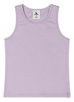Quimby - Regata Básica Cotton Menina Roxo - QUIMBY