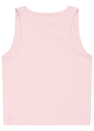 Regata Básica em Ribana para Menina Gloss Rosa - GLOSS