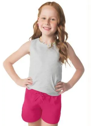 Rovi Kids - Regata Básica Infantil MeninaCinza - ROVI KIDS