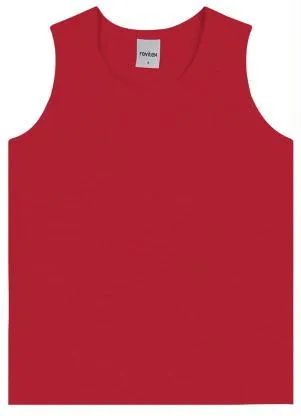 Rovi Kids - Regata Básica Infantil Menina Vermelho - ROVI KIDS