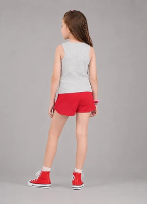 Rovi Kids - Regata Básica Infantil MeninaCinza - ROVI KIDS