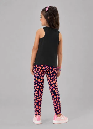 Rovi Kids - Regata Básica Infantil Menina Preto - ROVI KIDS