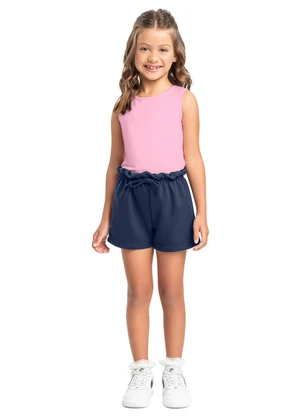 Regata Básica Infantil para Menina Bee Loop Rosa - BEE LOOP