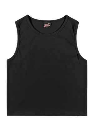 Gloss - Regata Básica Juvenil para Menina Preto - GLOSS