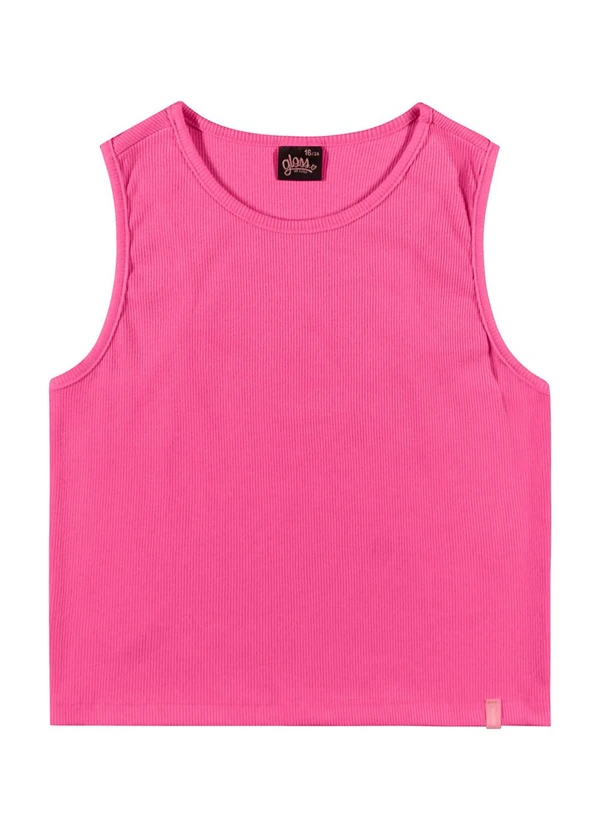 Gloss - Regata Básica Juvenil para Menina Rosa 3