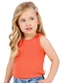 Tink Bink - Regata Basica Azul - variação: Laranja