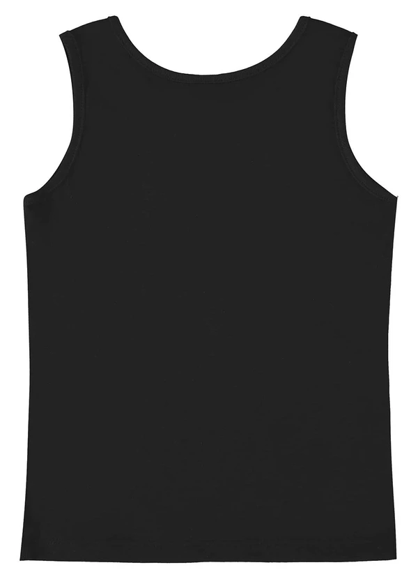 Bee Loop - Regata Básica para Menina Preto 2