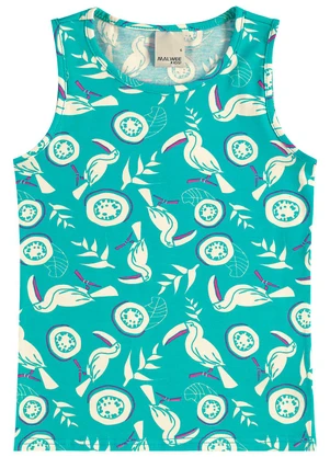Malwee Kids - Regata Básica Tropical Azul Turquesa - MALWEE KIDS