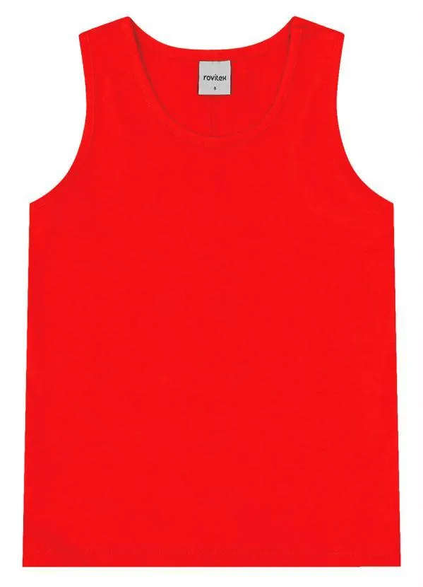 Rovi Kids - Regata Básica Vermelho