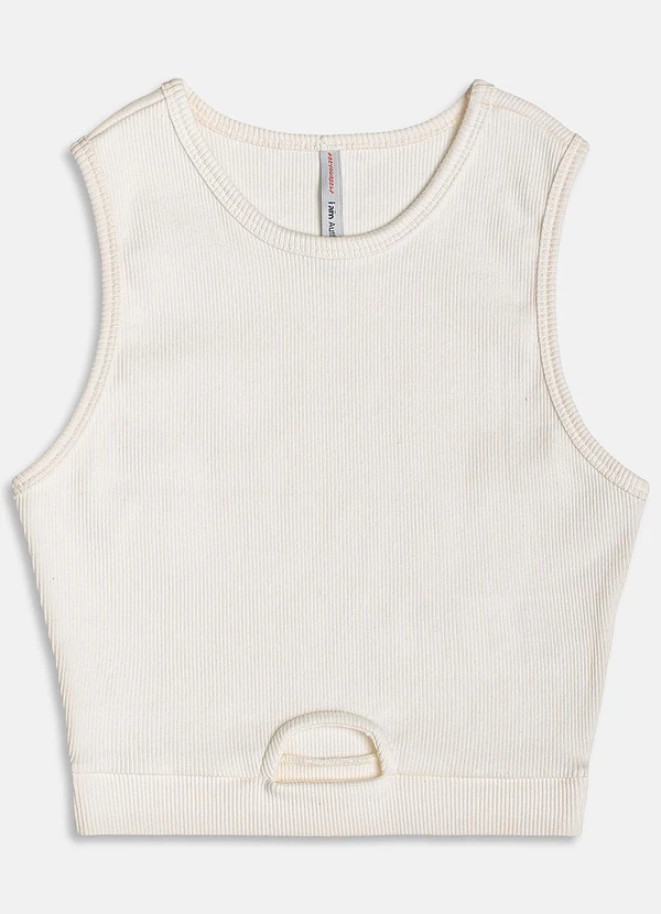 I Am - Regata Canelada Off Vazada Off White