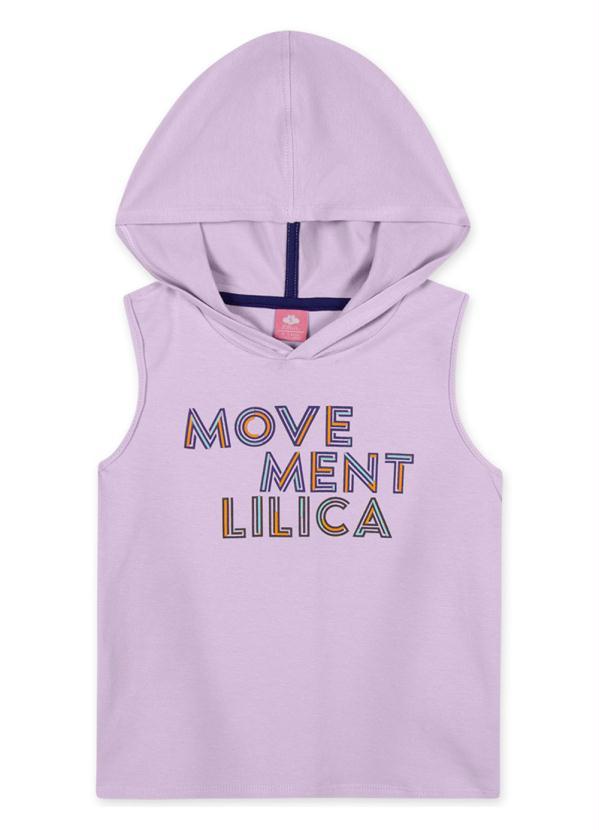 Lilica Ripilica - Regata com Capuz Infantil MeninaRoxo