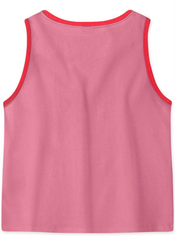 Lilica Ripilica - Regata com Estampa Interativa Infantil Rosa 3