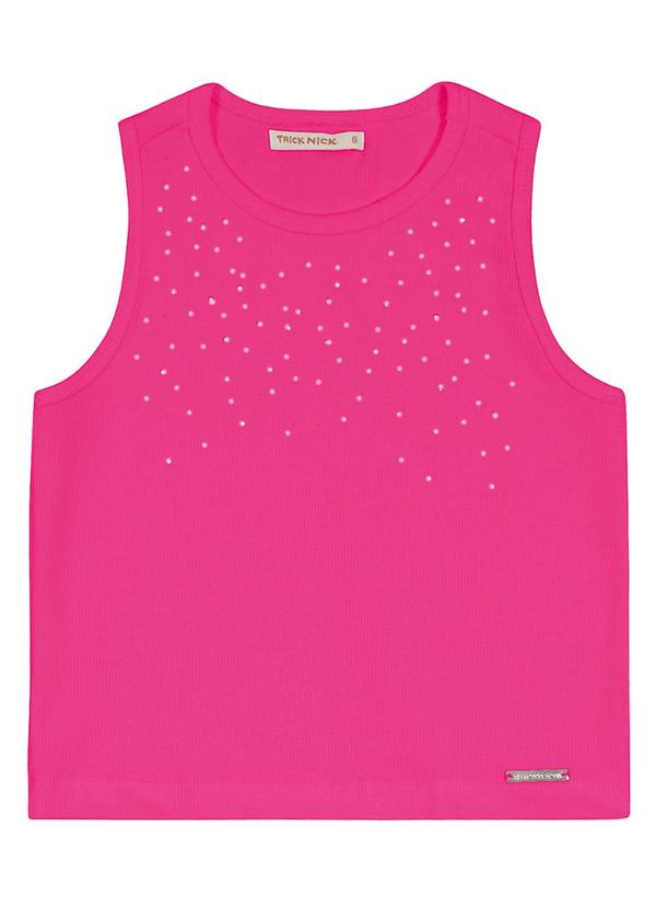 Trick Nick - Regata Cropped Infantil Feminina Ribana Rosa