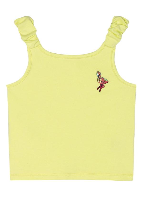 Marisol - Regata Cropped Infantil Feminina Verde