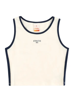 Regata Cropped Infantil Menina Marisol (Bege) - MARISOL