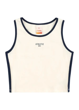 Regata Cropped Infantil Menina Marisol (Bege) - MARISOL