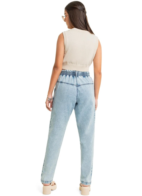 Gloss - Regata Cropped Juvenil em Tricô Bege 4