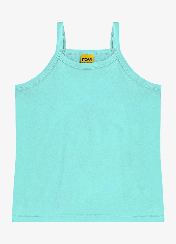 Rovi Kids - Regata de Alça Infantil Feminina Azul