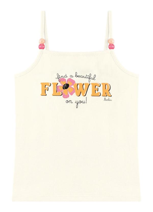 Marlan - Regata em Cotton Penteado Bege