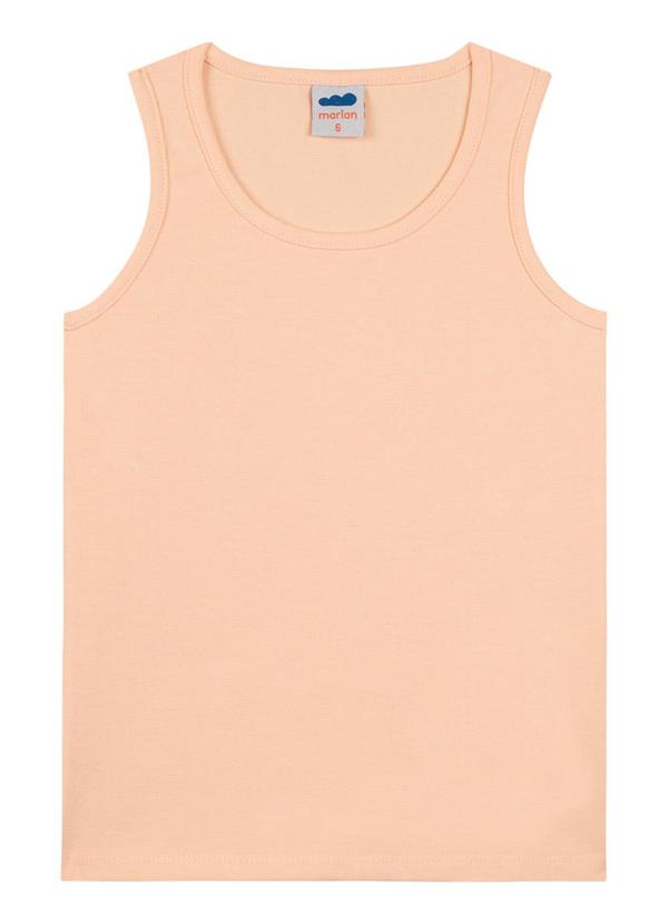 Marlan - Regata em Cotton Penteado Laranja 3