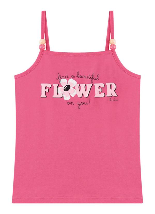 Marlan - Regata em Cotton Penteado Rosa 1