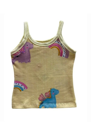 Regata Estampada Menina Marisol (Amarelo) - MARISOL