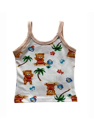 Regata Estampada Menina Marisol (Branco) - MARISOL
