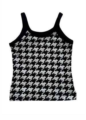 Regata Estampada Menina Marisol (Preto) - MARISOL