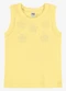 Rovi Kids - Regata Feminina Infantil Ribana Amarelo - variação: Amarelo