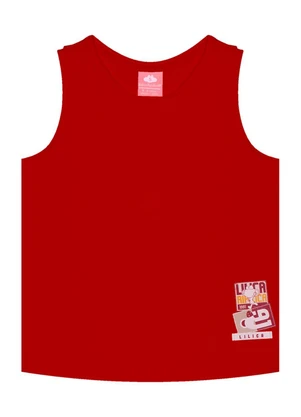 Lilica Ripilica - Regata Feminina Vemelho - LILICA RIPILICA