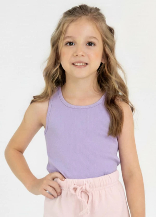 Guloseima - Regata Infantil em Ribana Roxo