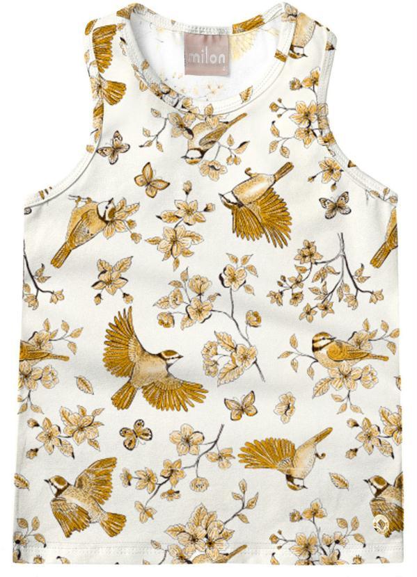 Milon - Regata Infantil MeninaAmarelo