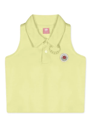 Lilica Ripilica - Regata Infantil Feminina Amarelo - LILICA RIPILICA