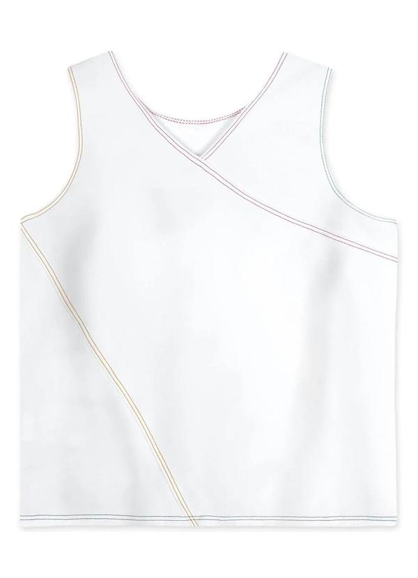 Lilica Ripilica - Regata Infantil Menina Branco 2