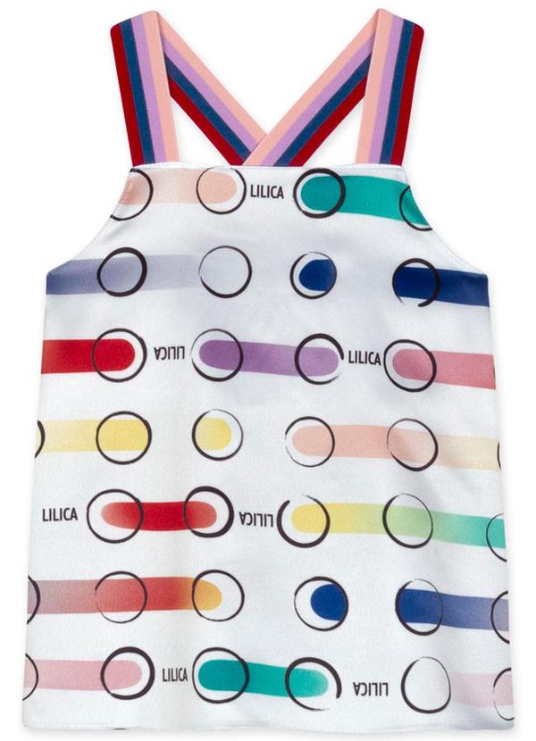 Lilica Ripilica - Regata Infantil Menina Branco