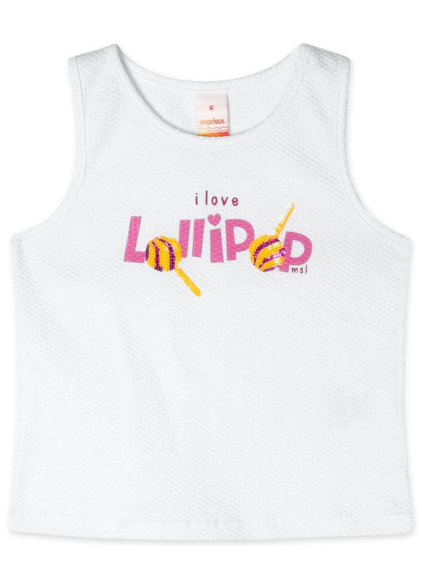 Marisol - Regata Infantil Feminina Branco