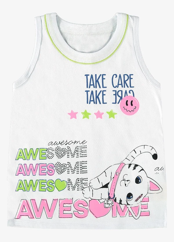 Rovi Kids - Regata Infantil Menina Branco 4